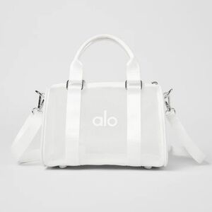 ALO Yoga Transparent White mini duffle